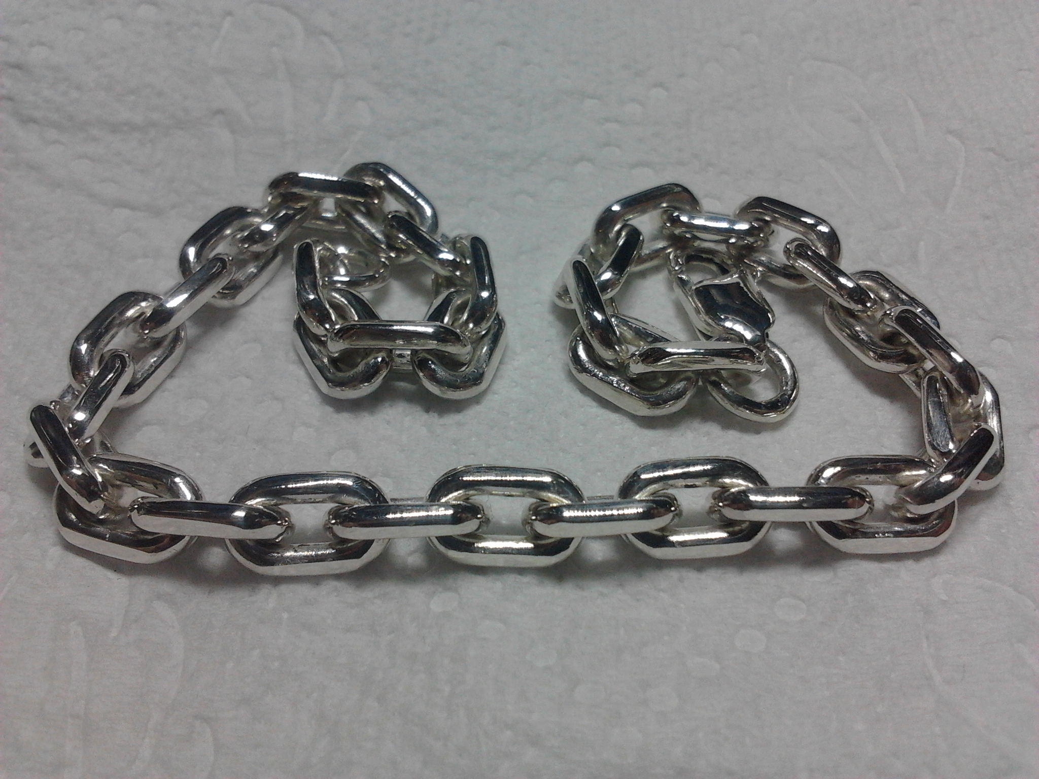 Двойная Якорная цепь серебро. Браслет серебряный двойное якорное плетение 100гр. Якорное 1+1 плетение. Якорное плетение 2+1
