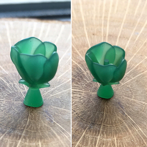 Завешка под янтарную бусину