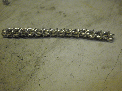 собрали кусочек..сантиметров 10 и нужно пропаять:)