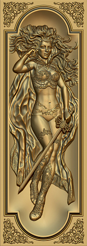 Swordswoman.