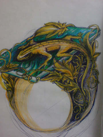 Эскиз Кольца