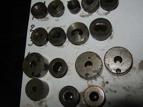 фильеры для пустотелок.