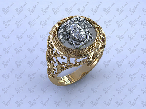 кольцо Медуза Горгона