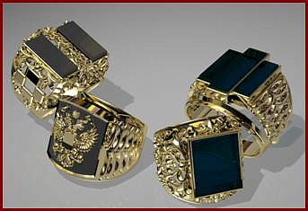 мужские кольца