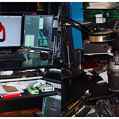 CAD CAM bench