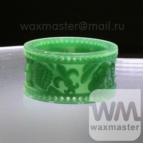 Waxmaster, фрезеровка воска