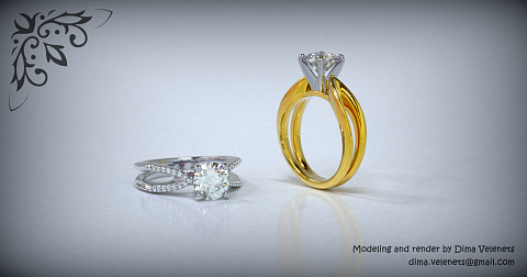 CAD modeling and Rendering by Dmytro Velenets