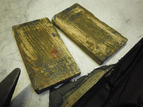 2 дощечки обычные