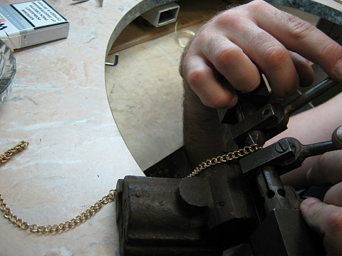 Догибаем до конца первый ряд