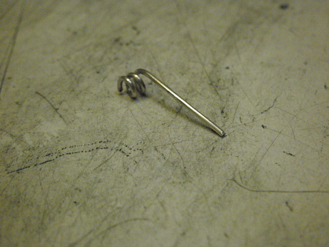 шаблон для ровного шага пружинки