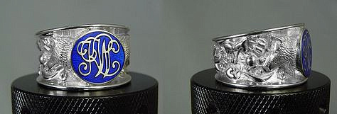 Sterling silver signet 