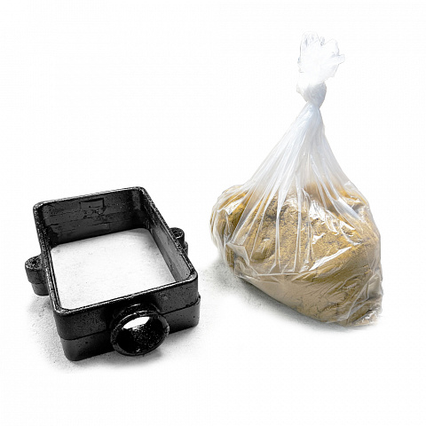 Форма для литья в песок - песок в комплекте