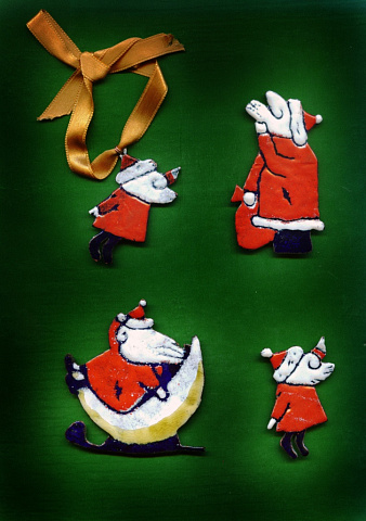 новогодние игрушки