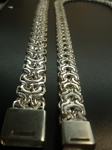 Цепь и браслет серебро 925